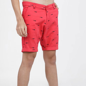 Short décontracté en coton léger et décontracté pour temps chaud Short décontracté de couleur unie pour un style polyvalent - Product Image 2