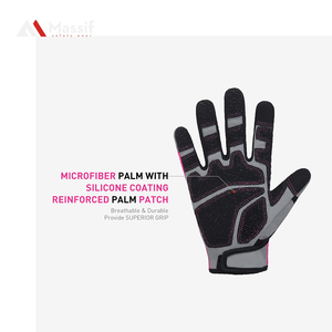 Guantes de entrenamiento de levantamiento de pesas de medio dedo para gimnasio con muñequeras para guantes de levantamiento de pesas antideslizantes logotipo personalizado - Product Image 3