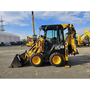 รถตักล้อยางขนาดเล็ก JCB 1CX ปี 2024 รถตักล้อยางแบบมีหัวขุด สีเหลือง สำหรับงานก่อสร้าง งานฟาร์ม งานขนย้ายวัสดุ - Product Image 4