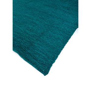 Alfombra Rectangular de Yute y Cáñamo Anudada a Mano, Color Azul Sólido, 9x12, Tejido Plano, para Hogar o Pasillo - PKHM-12(OD) de Jaipur Rugs US - Product Image 2