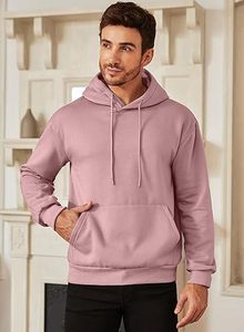 Sudadera con Capucha para Hombre, Estilo Casual, 100% Algodón, Manga Larga, Diseño Sólido, con Cordón Ajustable, Estilo Invernal, EXPERIENCE GEAR 320g - Product Image 6