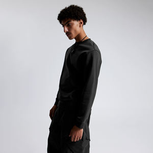 Sudaderas transpirables de secado rápido de alta calidad para hombre logotipo personalizado nueva moda cuello redondo liso grueso pulóver estampado polar invierno - Product Image 3