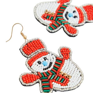 Boucles d'oreilles flamant rose bohèmes faites à la main en gros, design créatif et mignon, bijoux colorés, prix de gros depuis l'Inde - Product Image 6