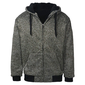 Sudaderas con Capucha de Forro Polar con Estampado de Camuflaje de Invierno 100% Algodón, Logotipo Personalizado, Color Sólido de Alta Calidad para Hombre - Product Image 4