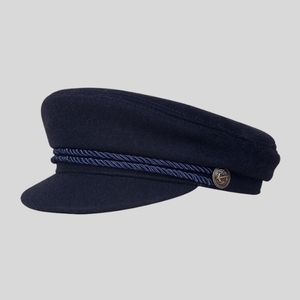Casquette habillée officielle avec patch de logo personnalisé pour cérémonie et présentation institutionnelle - Product Image 1
