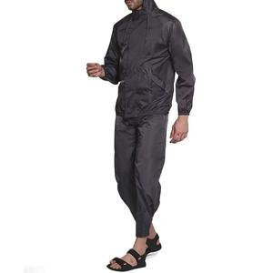 Oem traje cortavientos personalizado conjunto de dos piezas chándal chaqueta con cremallera ropa al aire libre chándal de los hombres - Product Image 5