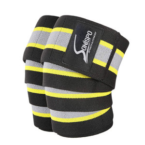 SONISPO Genouillère en néoprène résistante à l'usure, réglable, respirante, unisexe, pour le sport et le fitness, avec fermeture auto-agrippante - Product Image 1