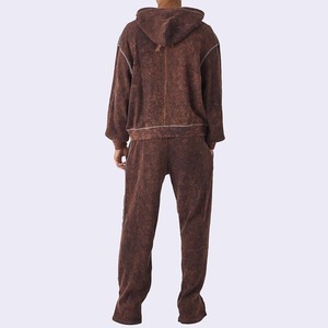 ชุดวอร์มผ้าฝ้าย100% มีซิปสำหรับผู้ชายชุดวอร์มที่สามารถระบายอากาศได้ดีออกแบบให้เป็นมิตรกับสิ่งแวดล้อมได้ตามต้องการ - Product Image 2