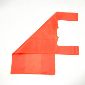 Precio barato, duradero, reciclable, a prueba de fugas, resistente al desgarro, bolsas de plástico para camisetas con su propia impresión de logotipo - Product Image 5