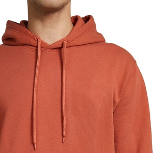 Sudaderas con capucha deportivas de invierno de gran tamaño para hombre, poliéster de alta calidad con logotipo personalizado, estampado Digital de Color sólido, moda cálida al por mayor - Product Image 4