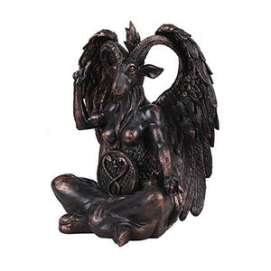 Statue Magiche in Resina per Decorazioni da Tavola di Halloween, Spiriti Religiosi, Capra di Montagna Nera, Streghe, Satana, Demonio - Product Image 6