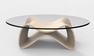 Table basse paramétrique Kalatri de luxe moderne, forme personnalisée, amovible, légère, lavable, pour la maison, le bureau, l'hôtel, décoration intérieure - Product Image 2