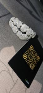 จี้ทอง925เพชรโมอิสออกแบบได้ตามต้องการดีไซน์ล่าสุดสไตล์ฮิปฮอปกระเป๋าเงินน้ำแข็งที่ประกันตัวชุบทองเครื่องประดับที่มีเสน่ห์ - Product Image 4