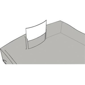 HAN IMPULS 4-Drawer Desktop Organizer Light Gray Housing with Clear Translucent Drawers DIN A4 & DIN C4 Sizes <b>Polystyrene</b> <b>Box</b> - Product Image 4