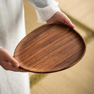 Plato de Madera para Servir Aperitivos y Frutas, Uso Tradicional y para Fiestas - Product Image 6