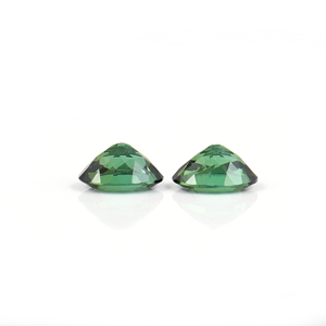 Tormalina verde naturale fatta a mano pietra preziosa allentata 8 x10mm con taglio sfaccettato di forma ovale negozio Online fornitore all'ingrosso di gioielli Ston - Product Image 3