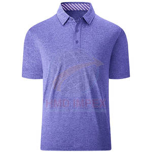 Camisetas Casuales para Hombre de Algodón 100% de Alta Calidad Hechas en Pakistán, Antiarrugas, con Logotipo Personalizado, Diseño de Patrón Sólido, HMD IMPEX Regular - Product Image 1