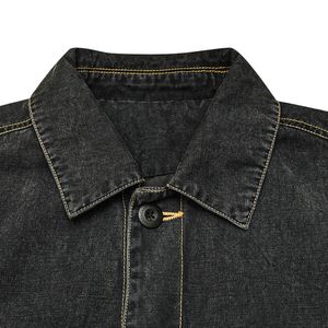 แจ็กเก็ตยีนส์ระบายอากาศได้ดีของผู้ชายและเสื้อโค้ทลำลองแฟชั่นสำหรับฤดูหนาว - Product Image 2