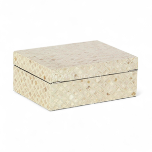 Fabricant en gros de boîtes à bijoux en nacre OEM ODM, fabrication artisanale d'incrustations de coquillages - Product Image 4