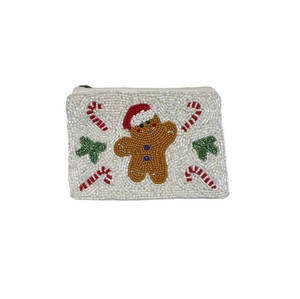 Boho perles de rocaille broderie étoile porte-monnaie pour l'été Floral mandala graine perle broderie porte-monnaie pour table à thé - Product Image 2