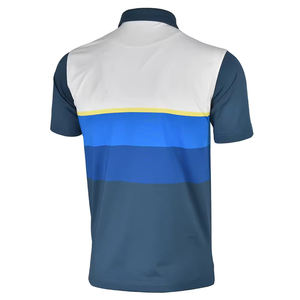 เสื้อโปโลดีไซน์2024สำหรับผู้ชายเสื้อโปโลและเสื้อยืดกอล์ฟสีทึบเสื้อโปโลใส่ได้ทั้งชายและหญิงพร้อมโลโก้แบบกำหนดเอง - Product Image 6