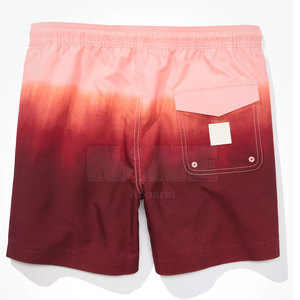 Shorts de Playa para Hombre al por Mayor, de Alta Calidad, Personalizables, Ligeros, de Poliéster, Cómodos, Casuales, con Patrón Liso, de Secado Rápido y Elásticos - Product Image 2