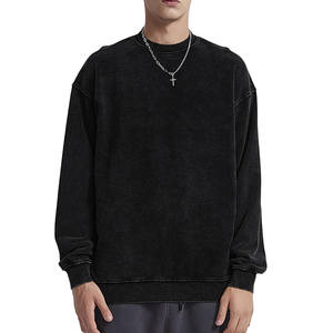 2025 nouvelle mode hommes sweats à capuche automne hiver à capuche à manches longues en vrac couleur unie pull décontracté coton polaire hauts sweats à capuche - Product Image 4