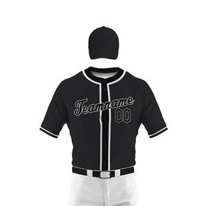Uniformes de Béisbol Personalizados de Alta Calidad con Logotipo Impreso, Venta al por Mayor, Color Sólido, Antibacterianos, 220g, Hechos de Poliéster, Mejor Precio Razonable - Product Image 4