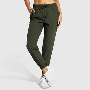 กางเกงขายาวลายตารางหมากรุกแฟชั่นใหม่คุณภาพสูงสำหรับผู้หญิง ฤดูร้อน 2026 เอวยางยืดสูงทรงหลวมจับจีบด้านหน้า 100% - Product Image 2