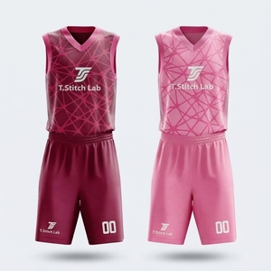 Nouvelle Arrivée Maillot de Basketball Réversible Personnalisé avec Logo pour Hommes, Coupe Automatisée, Sans Manches, Anti-Transpiration, 100% Polyester - Product Image 5