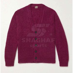 Cardigan pour homme à manches longues en tricot doux, tenue décontractée et confortable, cardigan pour homme, vêtement élégant pour tous les jours - Product Image 2