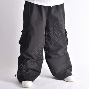 Pantalones de esquí de Snowboard de invierno de alta calidad de gran tamaño e impermeables transpirables a prueba de viento con cierre de cremallera cálido cómodo - Product Image 6