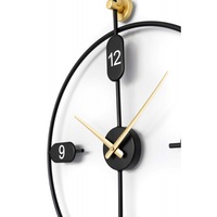 Horloge murale décorative en fer et métal pour maison et bureau, nouveau Design, fait à la main, décoration murale en métal, fabricant d'horloge murale