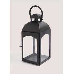 Lanternes en fonte d'aluminium nouvellement conçues revêtues de noir pour la maison et les lanternes de bougie de décoration d'éclairage de table de mariage - Product Image 4