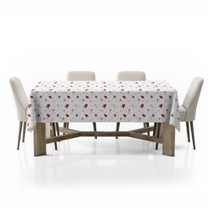 Christmas Cotton Dining <b>Table</b> Cloth High-Quality Smooth Finish <b>Table</b> <b>Cover</b> Perfect for Enhancing <b>Table</b> Settings - Product Image 3