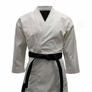 Unisex 100% algodón Judo GI Karate artes marciales entrenamiento uniforme para adultos-secado rápido transpirable alta calidad personalizable - Product Image 1