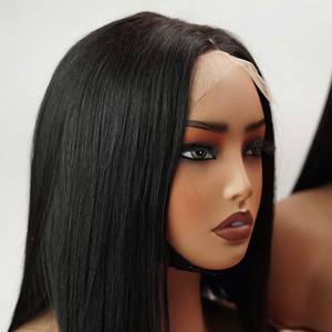 วิกผมตรงทรงกระดูกวิกผมคนจากเวียดนามพร้อมผมแท้ติดลูกไม้ขนาด4x4 HD - Product Image 2