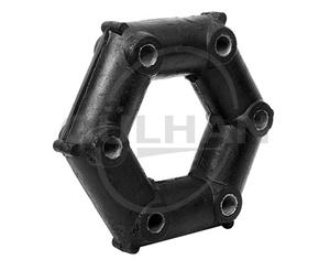Rubber Coupling 80X200X50 <b>Construction</b> <b>Machinery</b> <b>Parts</b> for Various Machines - Product Image 1
