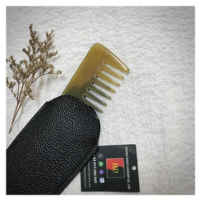 Peigne en corne fait main HUONG DANG de luxe, haute qualité, modèle 0827-76, du Vietnam - Product Image 3