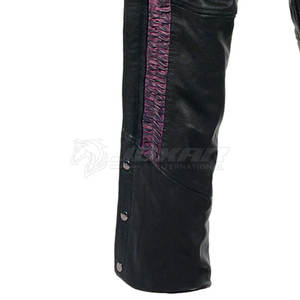 Cuero personalizado equitación Chaps fabricante OEM Western Cowboy montar a caballo Chaps para la mejor venta - Product Image 3