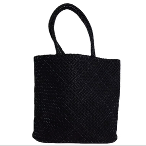 Bolso de mano vintage de cuero genuino con diseño de Tressure de Moroccansoul para todas las estaciones - Product Image 4