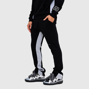 Pantalon de survêtement évasé décontracté taille moyenne personnalisé Conception légère et durable - Product Image 2