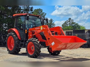Tractor usado MX5200 Kubota para trabajos agrícolas/maquinaria agrícola de 53HP con implementos - Product Image 6