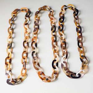 Joyería de cuerno de búfalo para mujer, collar de joyería de moda, collar de cuerno de buey de búfalo y vaca, joyería para mujer de glowin fashion - Product Image 2