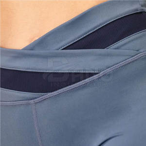 Venta caliente Leggings Premium de las mujeres Personalizable Transpirable Diseño de cintura alta Tela de Punto más nuevo - Product Image 5