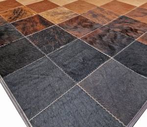 Alfombras y juegos de piel de vaca de algodón de lujo personalizados, rayas tejidas, mascotas, antideslizantes, hogar, sala de estar y dormitorio - Product Image 4