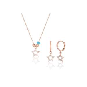 Azuris 925 Sterling Silver Star Set Origen Turquía - Product Image 1
