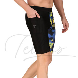 Pantalones Cortos de Compresión Deportivos para Hombre de Alta Calidad para Otoño, Transpirables, Ecológicos, que Absorben el Sudor, de Secado Rápido, Hechos de Spandex/Nailon - Product Image 2