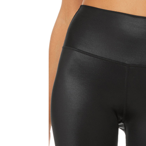 Leggings Deportivos Casuales de Cintura Alta para Mujer, Corte Ajustado, Estilo Simple, Poliéster/Nailon, Ecológicos, de Secado Rápido y Transpirables - Product Image 3