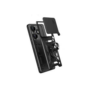 Coque magnétique premium JoieCreatif Slide Vega avec support et protection caméra pour Poco F6 en silicone, compatible 13 Pro Max - Product Image 2